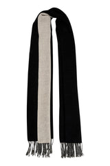 Ottawa 2 Tone Scarf - Black