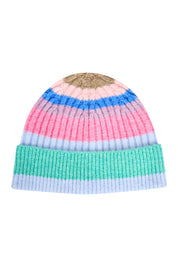 Alaska Stripe Beanie - Tan