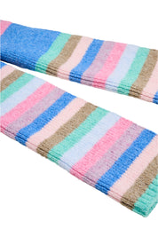 Alaska Stripe Scarf - Tan