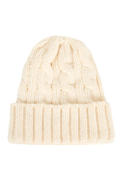 Fairbanks Cable Beanie - Natural