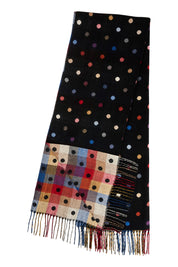 Columbus Spot Scarf - Black