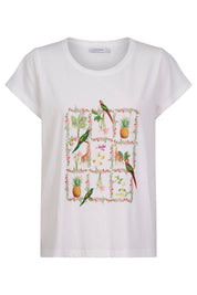 Congo Graphic Tshirt - White