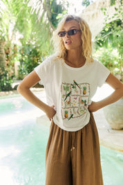 Congo Graphic Tshirt - White