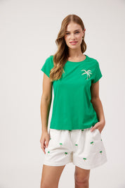 Congo Graphic Tshirt - Green