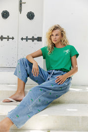 Congo Graphic Tshirt - Green