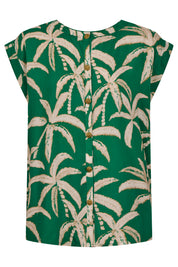 Congo Button Top - Palm
