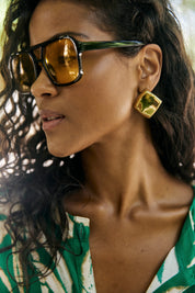 Congo Earring - Square