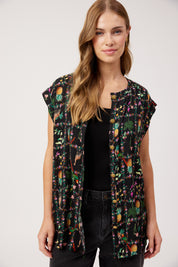 Congo Button Top - Jungle