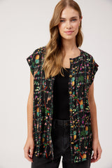 Congo Button Top - Jungle