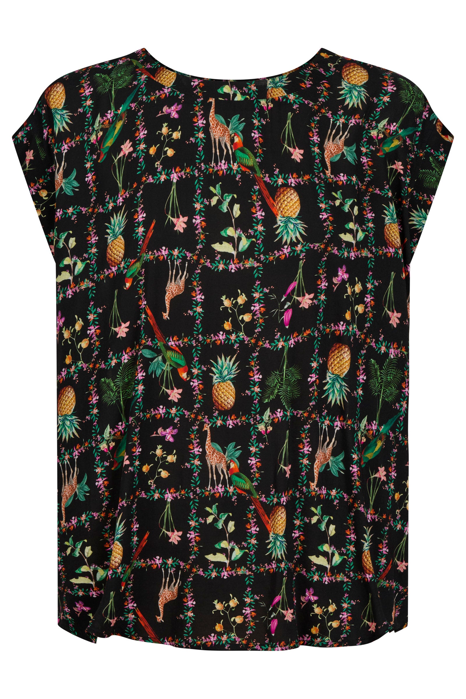 Congo Button Top - Jungle