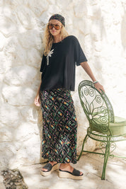 Congo Maxi Skirt - Jungle