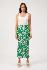 Congo Maxi Skirt - Palm