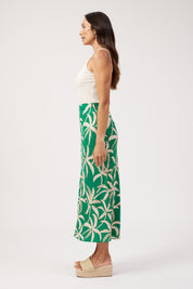 Congo Maxi Skirt - Palm