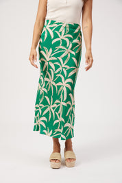 Congo Maxi Skirt - Palm