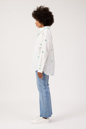 Mauritius Embroidered Shirt - White