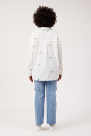 Mauritius Embroidered Shirt - White
