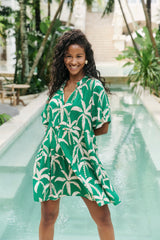 Congo Dress - Palm