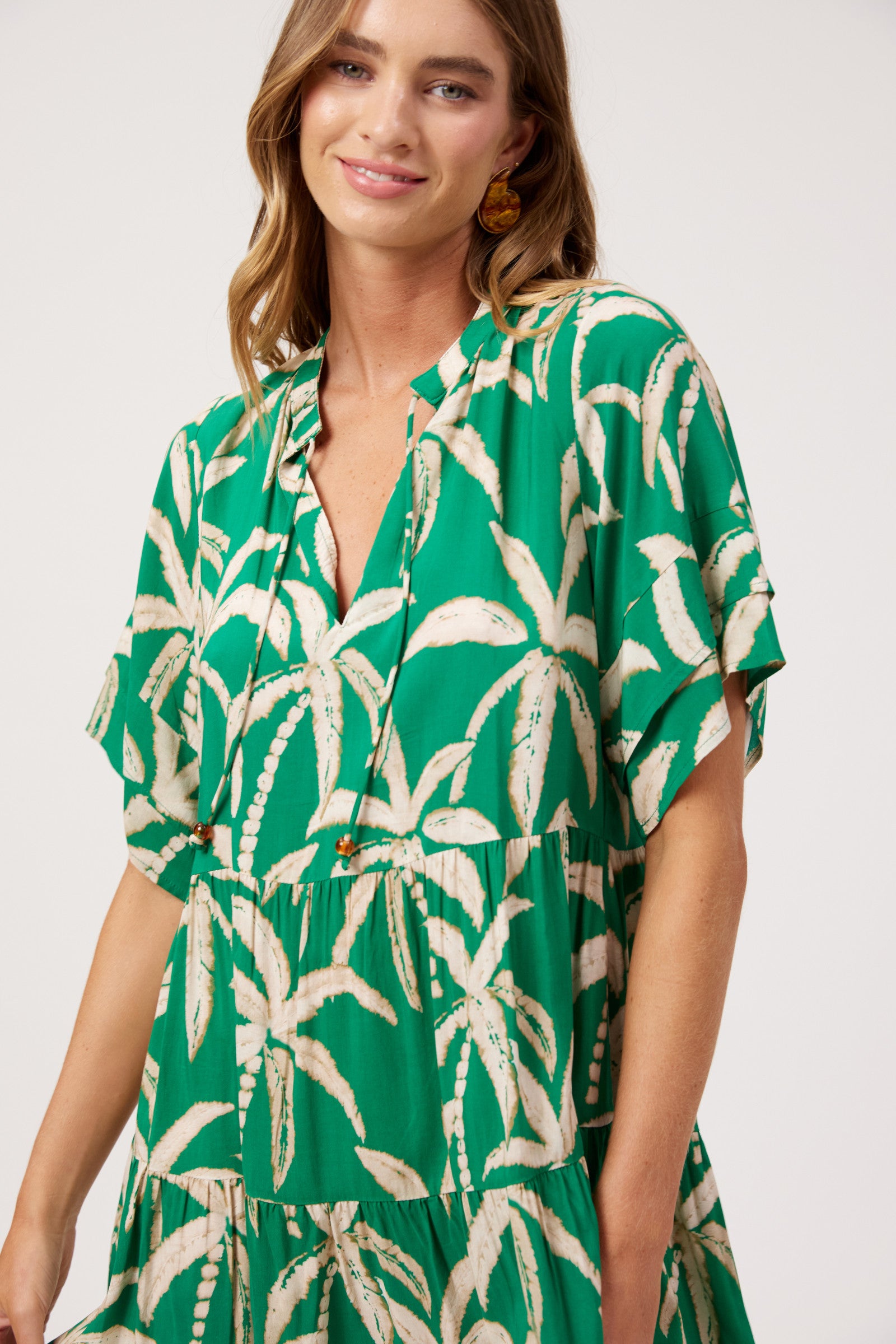 Congo Dress - Palm