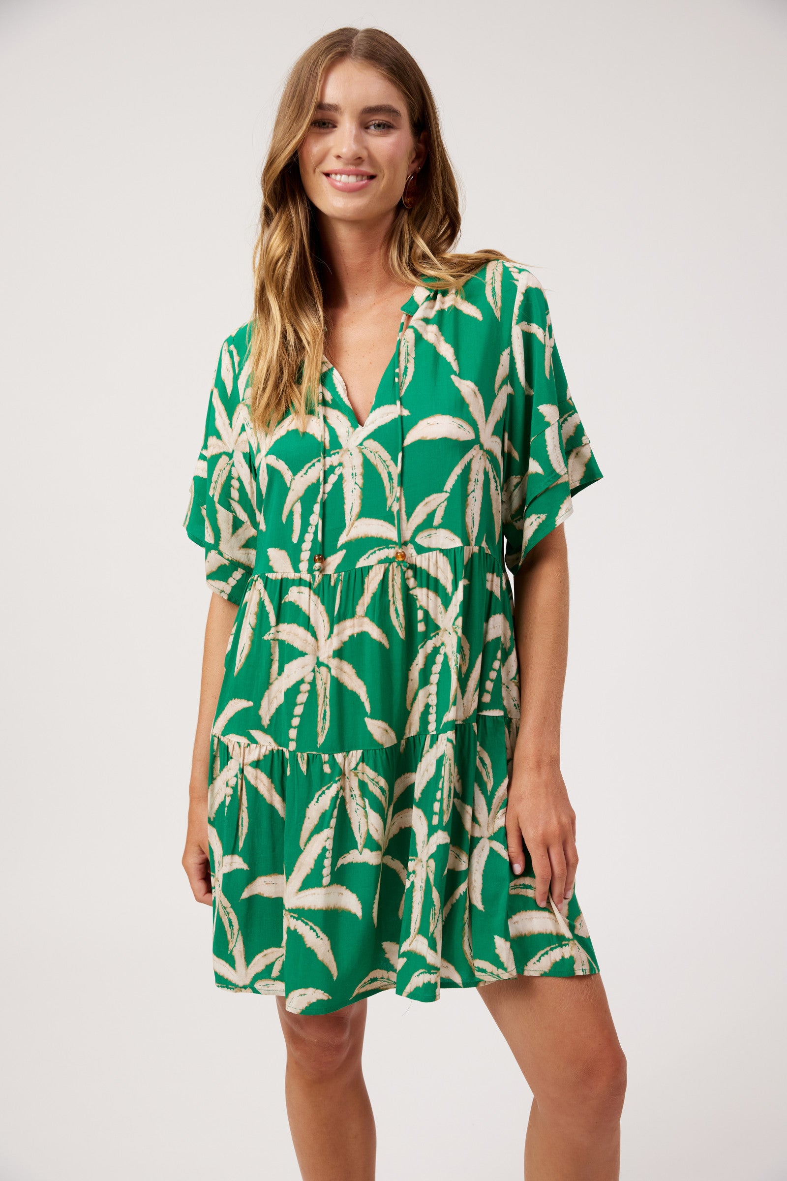 Congo Dress - Palm