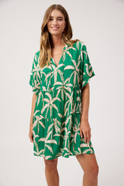 Congo Dress - Palm
