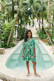 Congo Dress - Palm