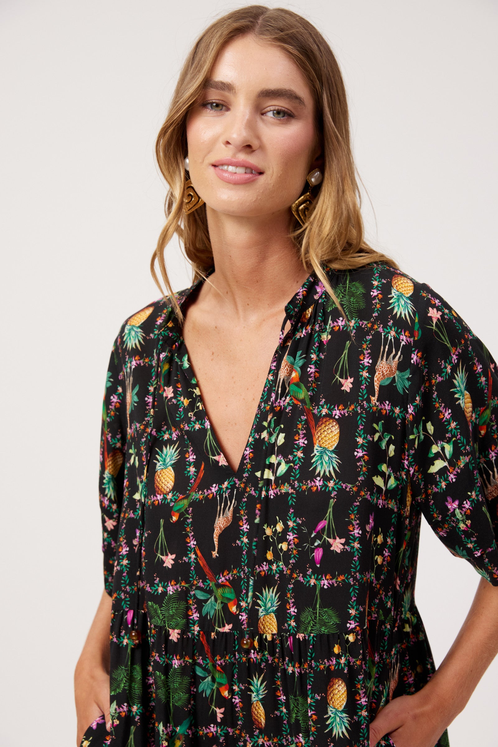 Congo Dress - Jungle