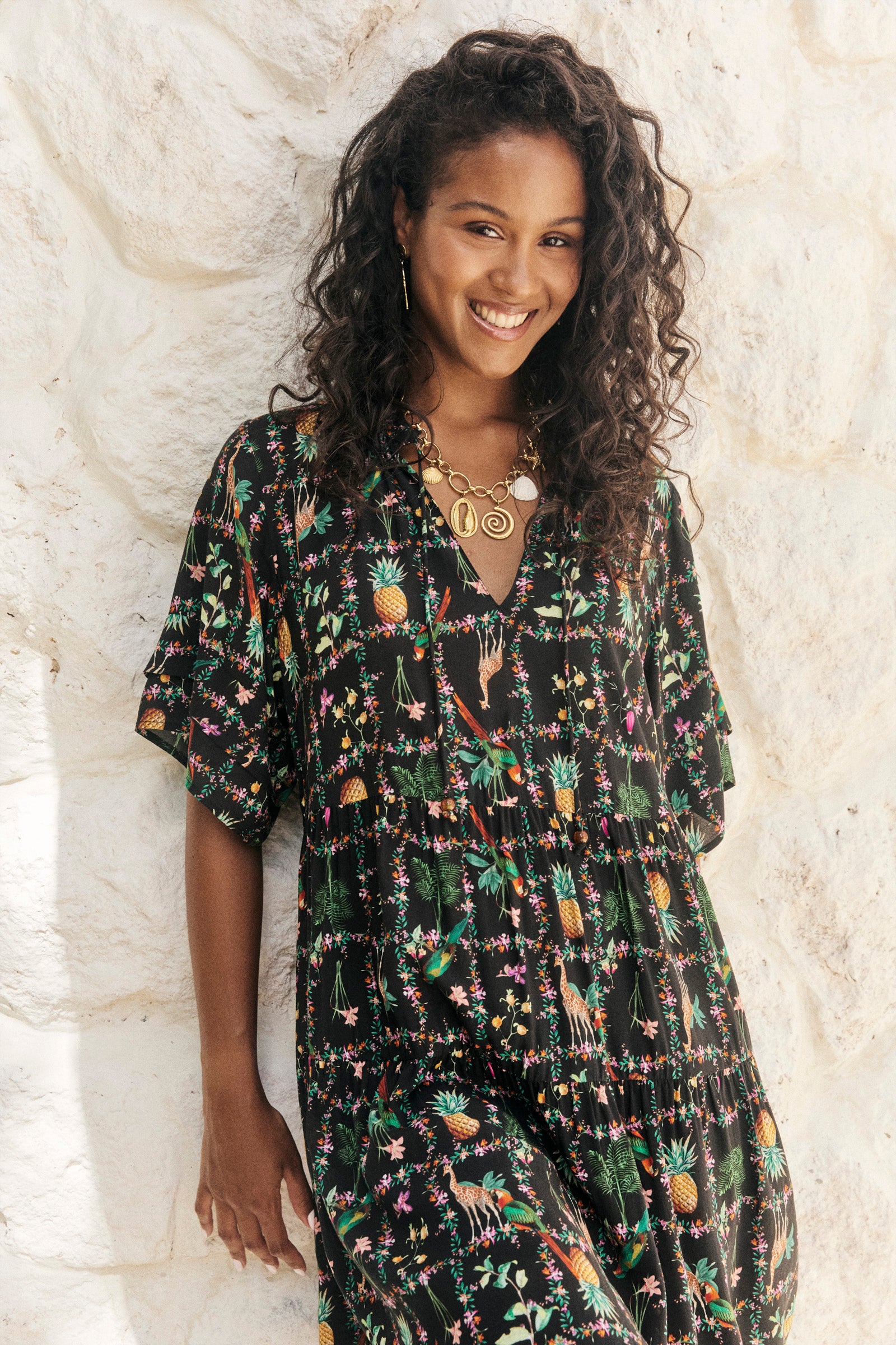 Congo Dress - Jungle
