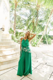 Kenya Palazzo Pant - Green