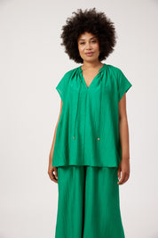 Kenya Top - Green