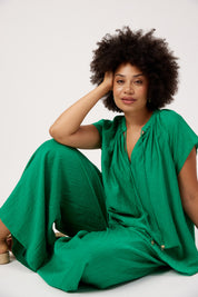 Kenya Top - Green