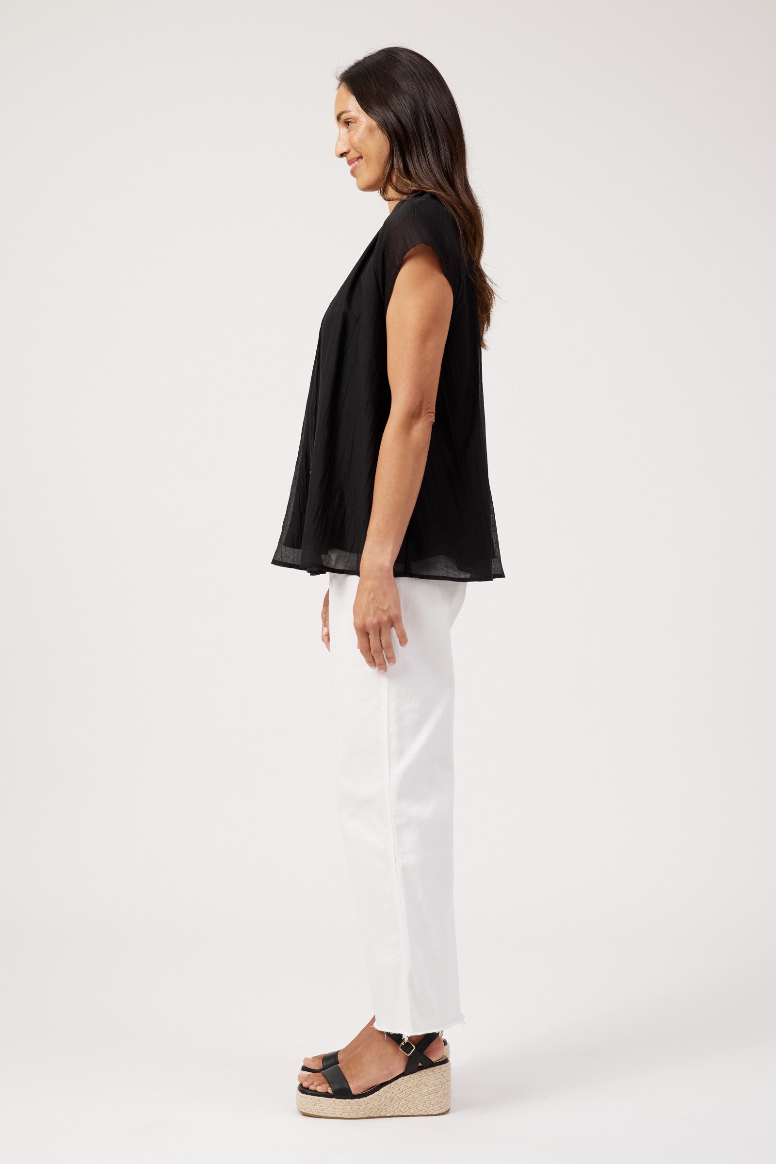 Kenya Top - Black