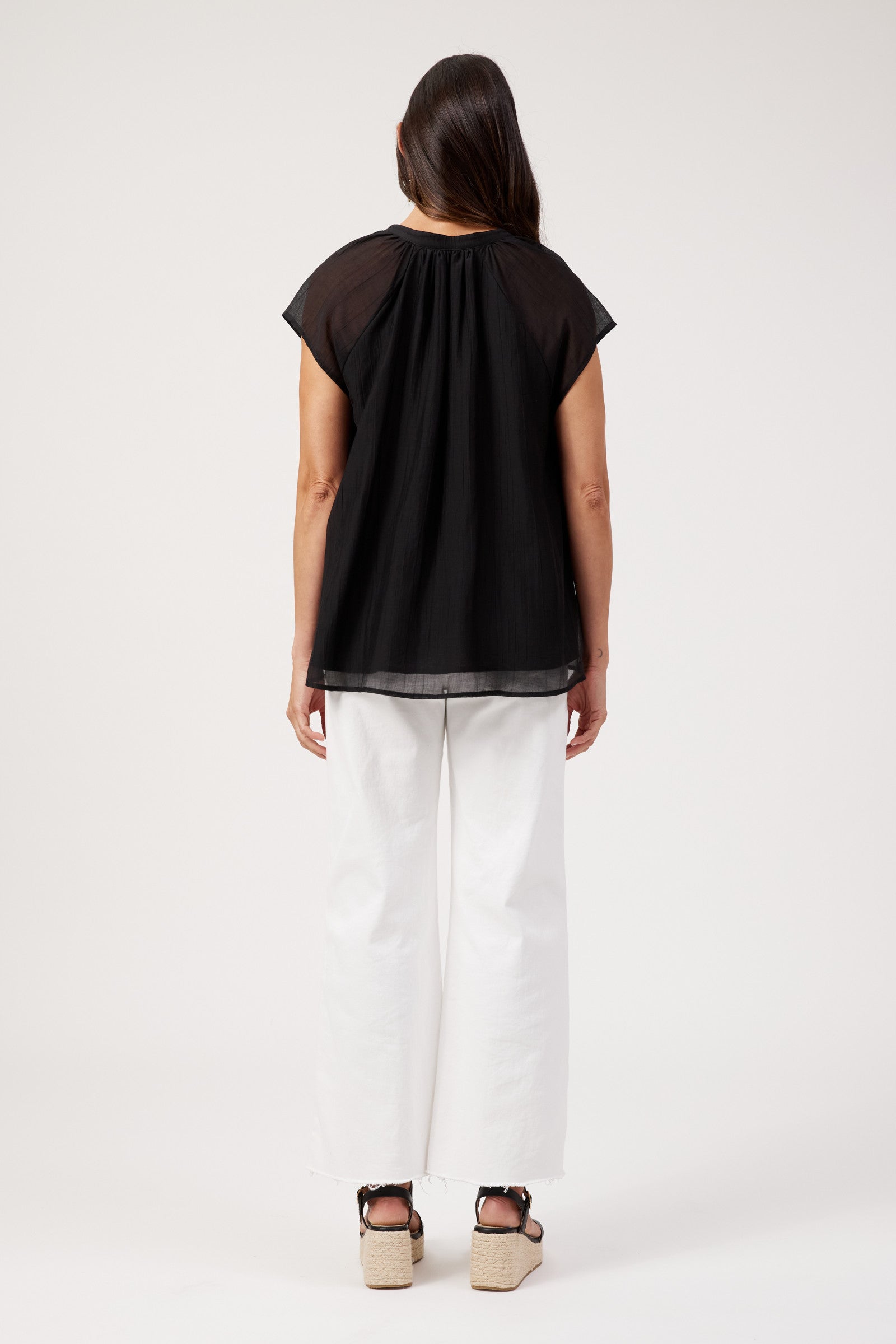 Kenya Top - Black