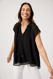 Kenya Top - Black