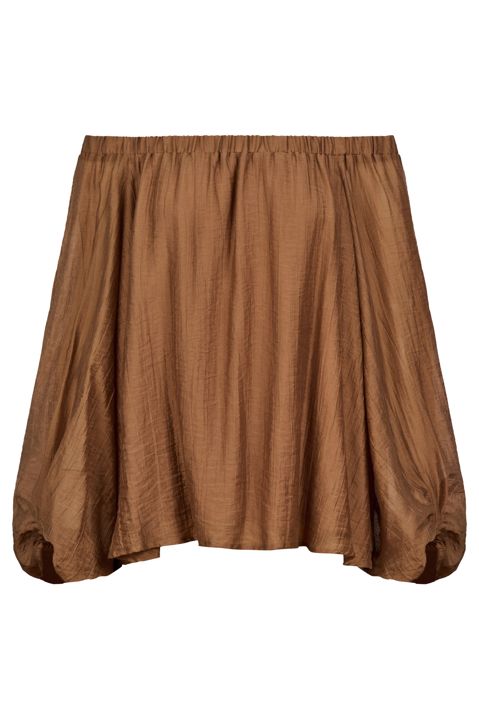 Kenya Off Shoulder Top - Wheat