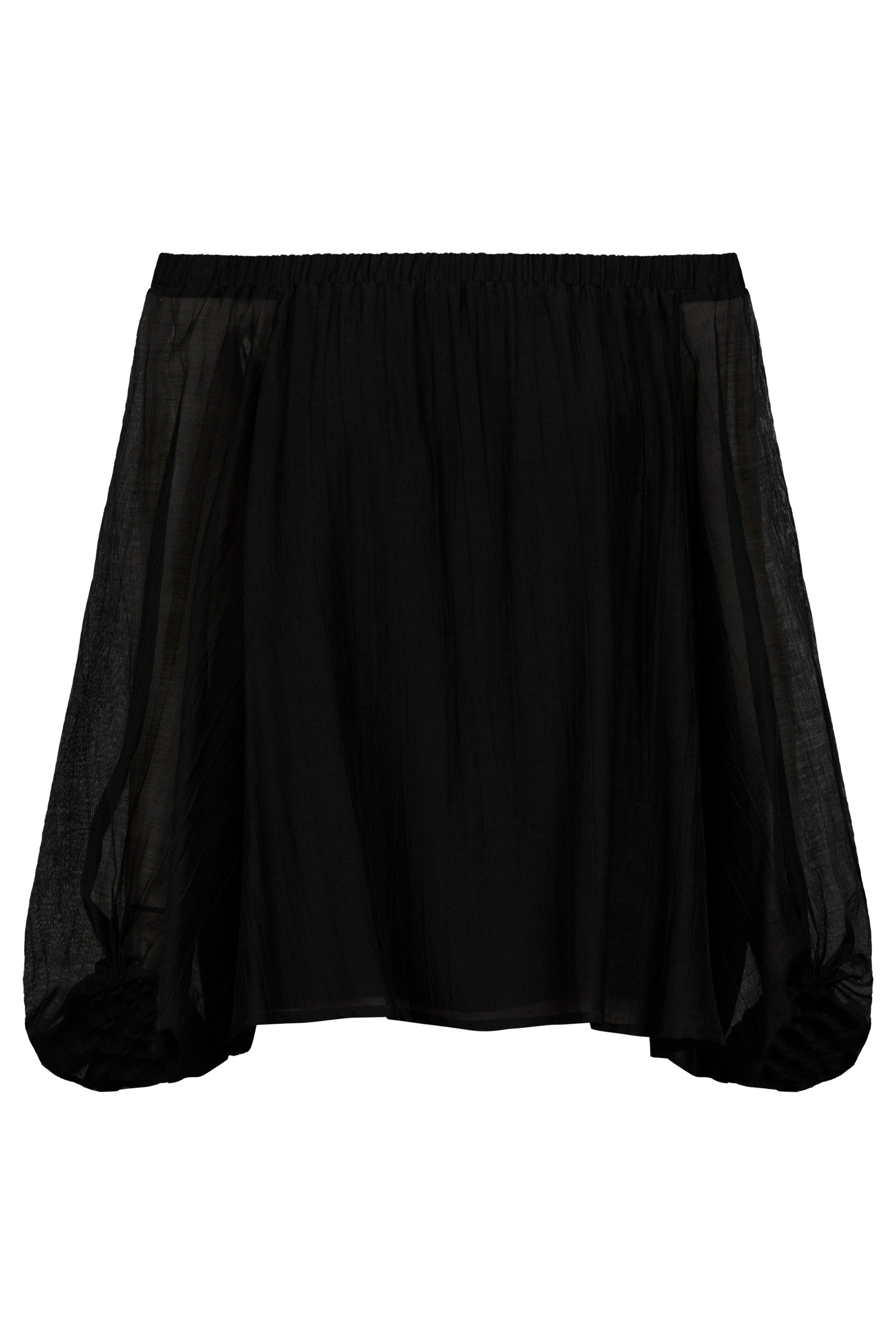 Kenya Off Shoulder Top - Black