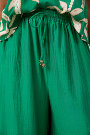 Kenya Palazzo Pant - Green