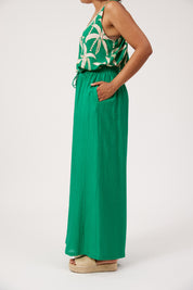 Kenya Palazzo Pant - Green