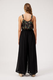 Kenya Palazzo Pant - Black