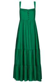 Kenya Tiered Maxi Dress - Green