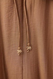 Kenya Midi Dress - Wheat
