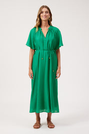 Kenya Midi Dress - Green
