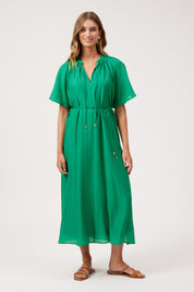 Kenya Midi Dress - Green