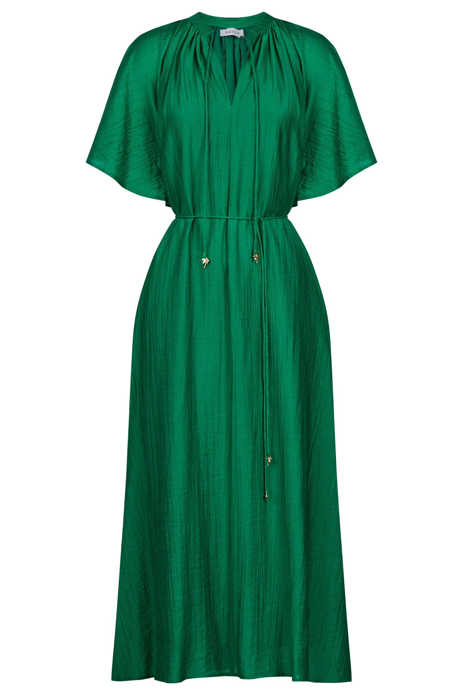 Kenya Midi Dress - Green