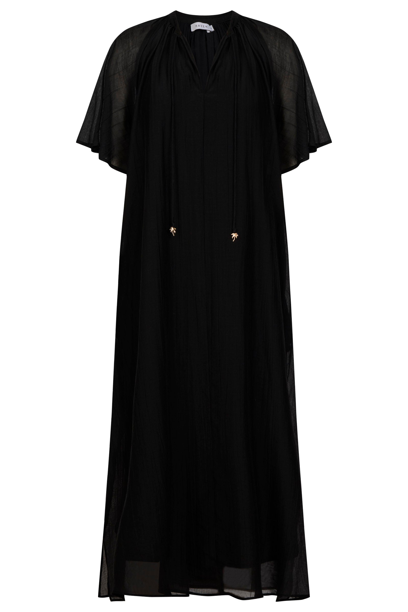 Kenya Midi Dress - Black