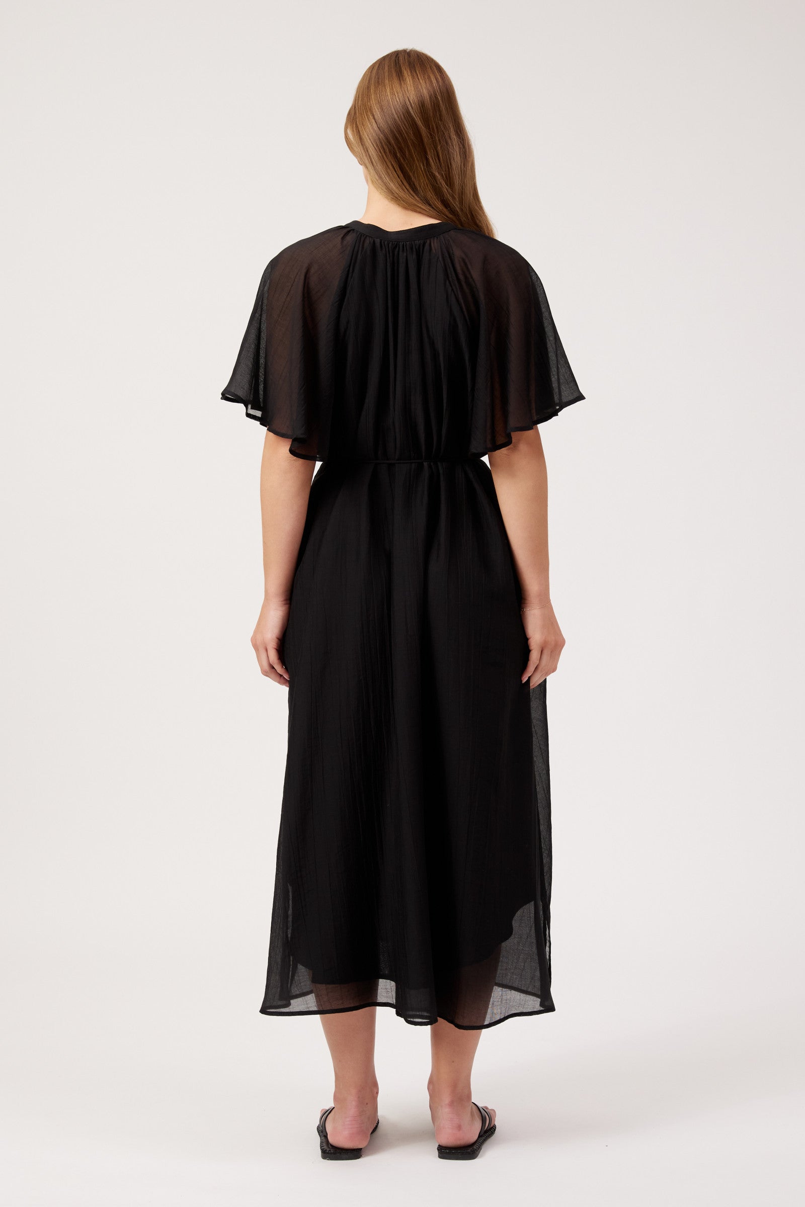 Kenya Midi Dress - Black
