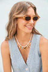 Crete Charm Necklace - Locket