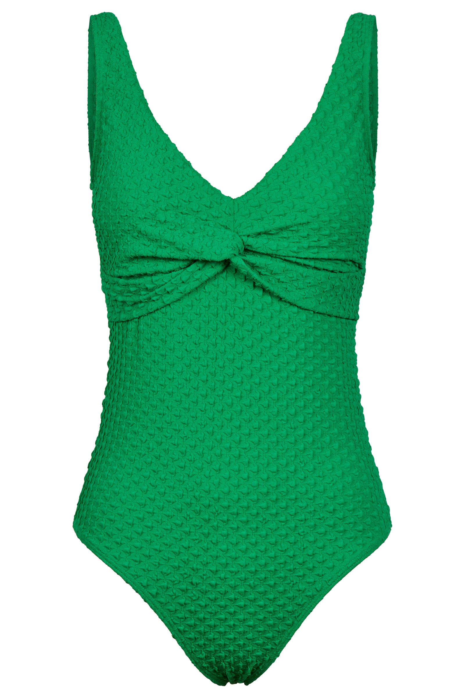 Mykonos Twist One Piece Swimsuit - Green