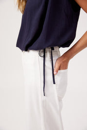 Positano Top - Navy