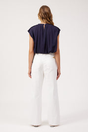 Positano Top - Navy
