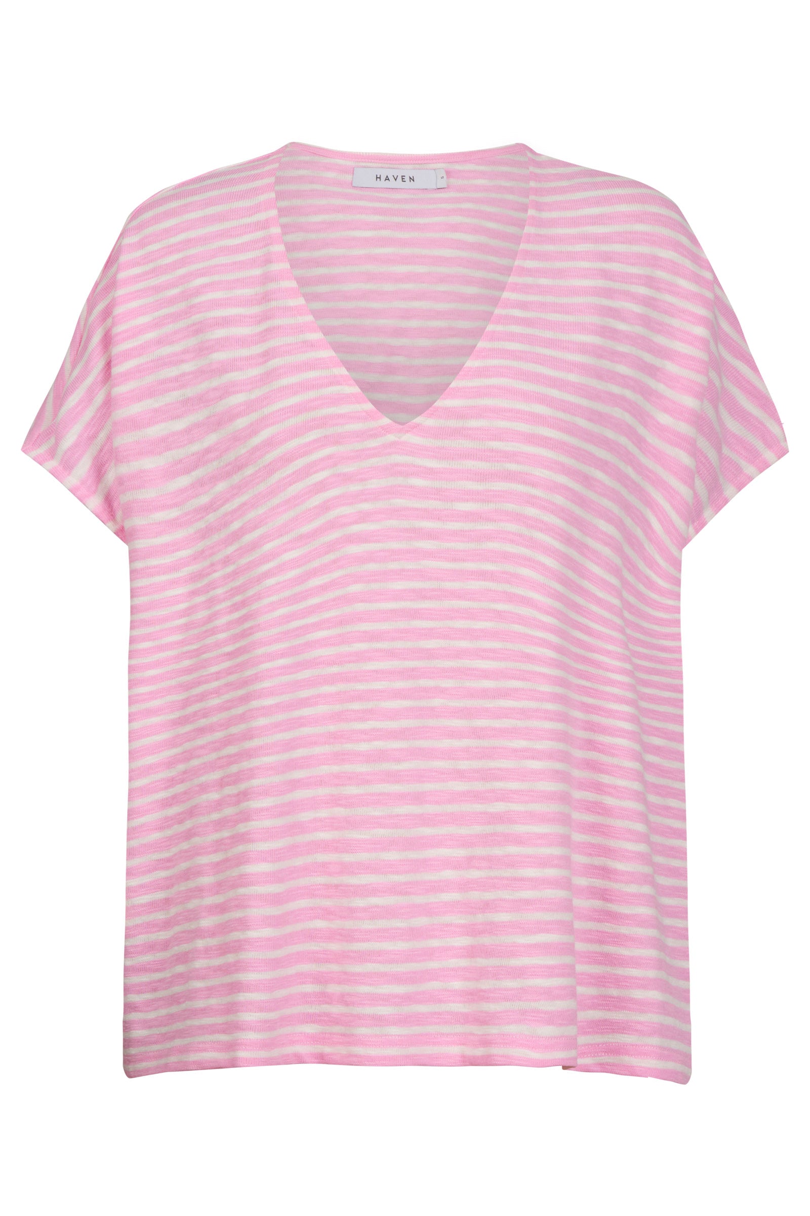 Tropea Stripe Tshirt - Pink